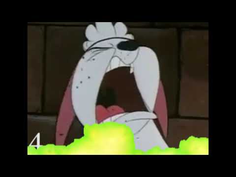 How many times did pups in 101 dalmatians stack on each other?