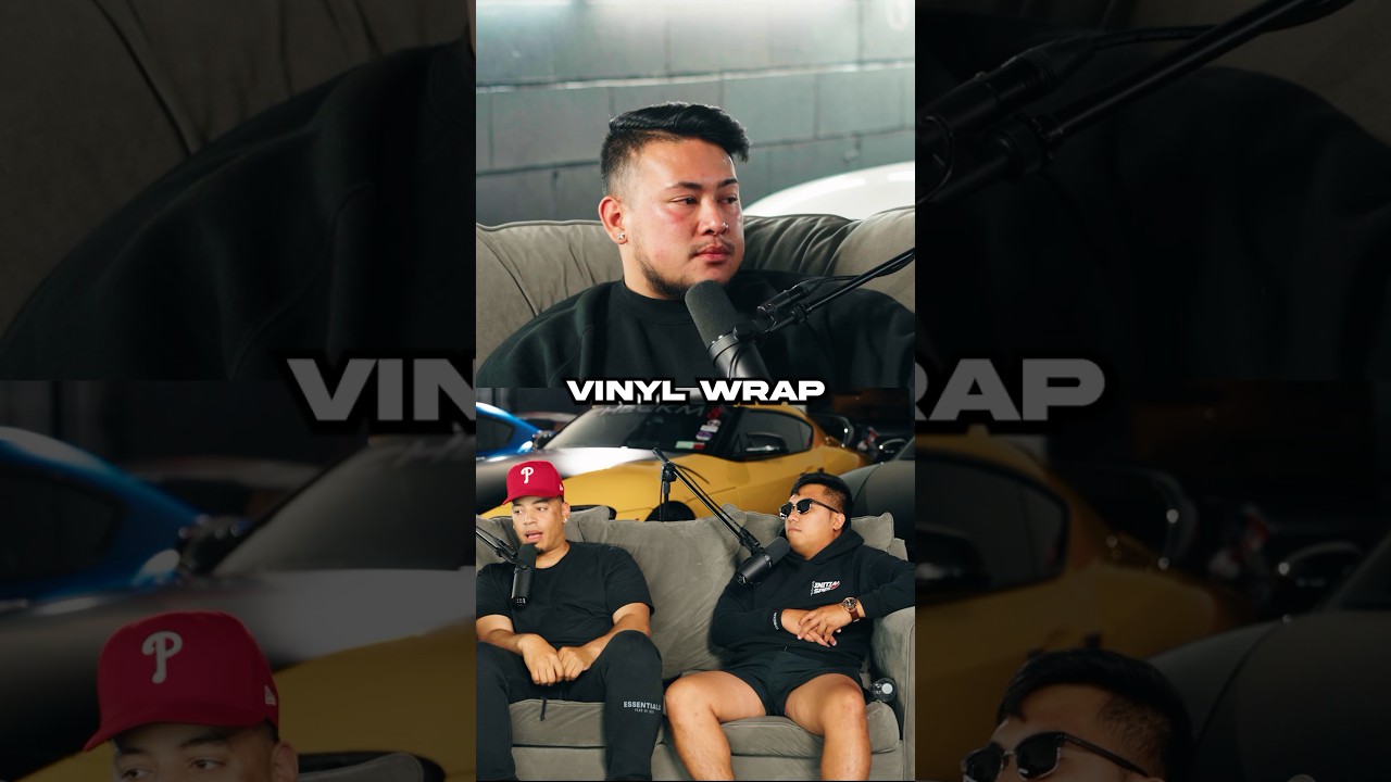 How Much A Vinyl Wrap Costs On Average #shorts