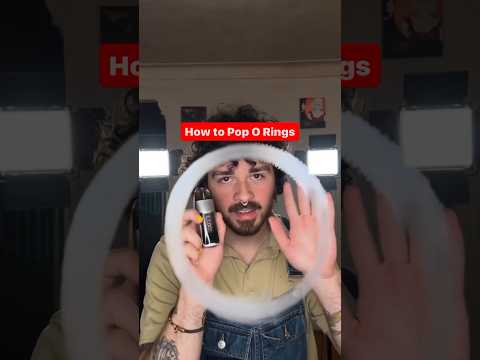 How to blow O Rings