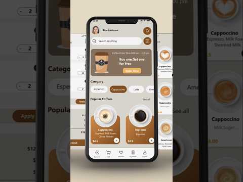 how to build a Coffee Shop app in android studio? #android_studio #coding #kotlin  #java
