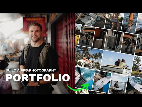 How to Build a Professional Photography Portfolio in Under 30 minutes.