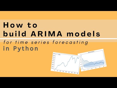 How to build ARIMA models in Python for time series forecasting