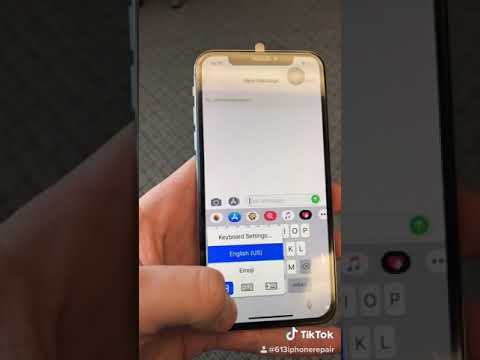 How to change your iphone keyboard layout #shorts