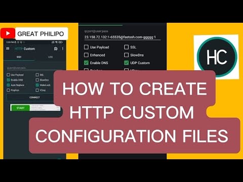 How to Create HTTP Custom Unlimited File #vpn #hack