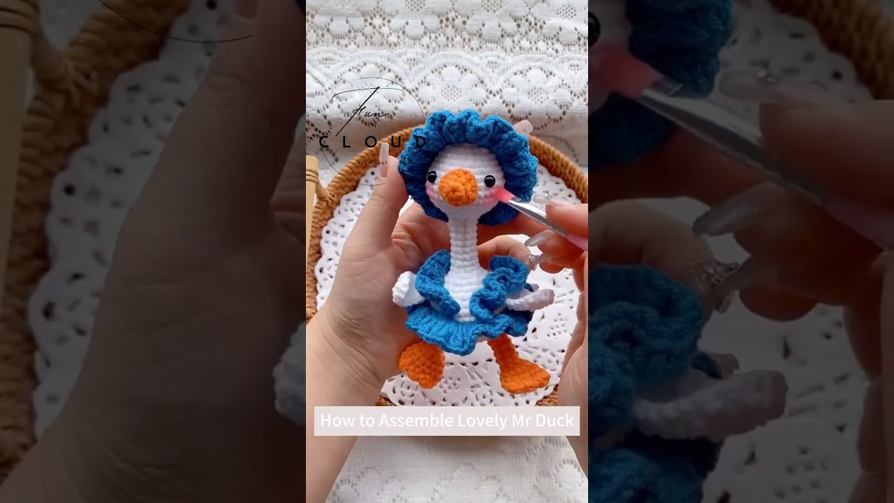 How to Crochet Cute Amigurumi Small Duck Crochet Toys | Crochet for Beginners