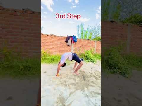 How to do a Back Walkover | #tutorialbackwalkover #acrobatics #gymnastics #parkour #motivation