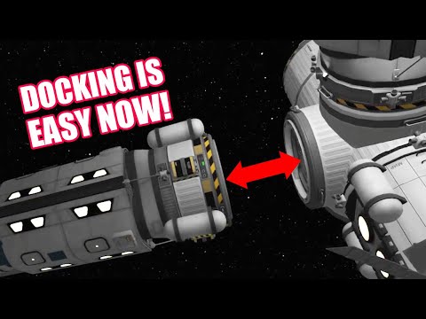 How to dock in Kerbal Space Program | Tutorial that actually helps