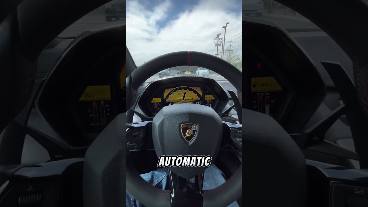 How to Drive a Lamborghini Aventador SV