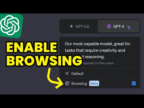 How to Enable & Use Browsing in ChatGPT | ChatGPT Browsing Tutorial