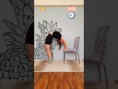 How to fall into Backbend tutorial🔥 #stretching #backbend #flexibility #tips #shorts