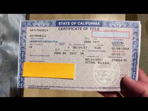 How to Fill Out a Pink Slip When Buying or Selling a Car