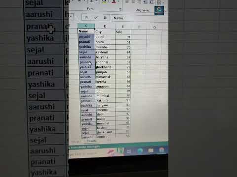 How to find Repeat Name in Excel #shortsvideo #excel