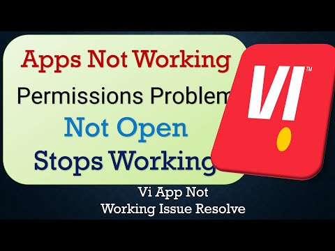 How To Fix Vi App not working | Not Open | Space Issue | Network & Permissions Issue