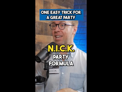 How to Host a Party: you must learn this formula
