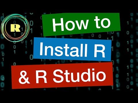 How to install R and install R Studio. How to use R studio   |    R programming for beginners