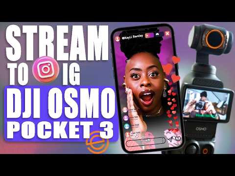 How to Live Stream with DJI Osmo Pocket 3 | Remote Control from Computer Tutorial