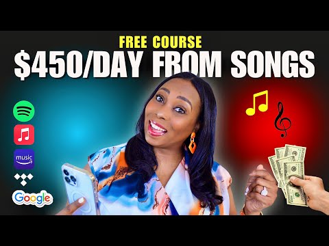 How To Make $450/Day Selling AI Music (Spotify, YouTube, Apple, Tidal) | EASY Method!