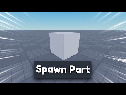 How To Make A Gui Part Spawner In Roblox Studio