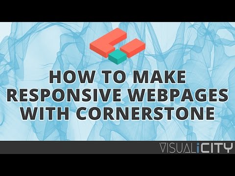 How To Make a Website Responsive Using Cornerstone for Wordpress (Part 1)