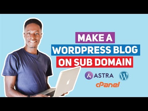 How To Make a WordPress Blog on a Subdomain using cPanel