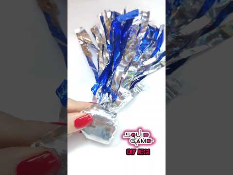 how to make jegi (squid game diy) #squidgame #diy #howto #shorts #challenge