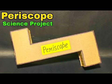 How to make simple periscope,Periscope project for school,Science project,Periscope