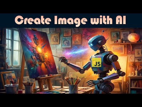 How to Make Text to Image App using AI Models | HuggingFace | Javascript