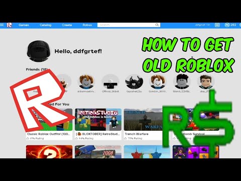 How to Make Your Roblox Site Look Nostalgic | Classic Interface Tutorial