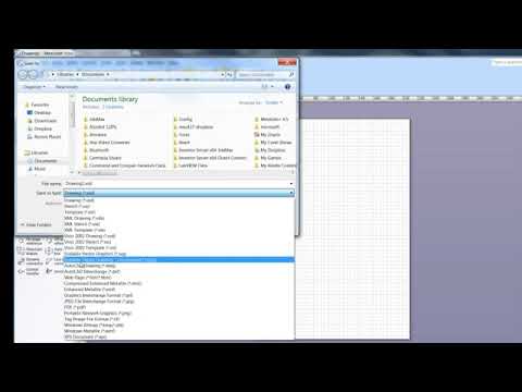 How to Open a Visio File in Draw