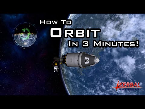 How To Orbit in Kerbal Space Program! [Tutorial]