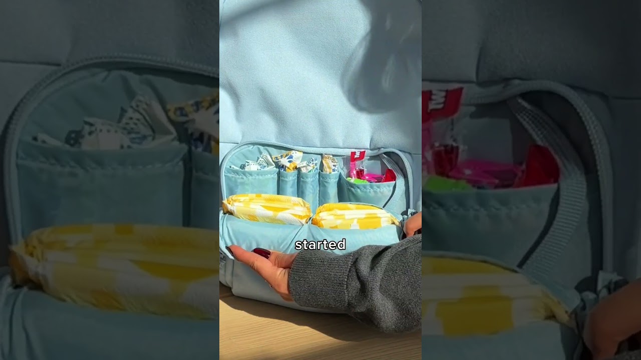 How To Pack Your PERIOD PRODUCTS! 👌👸🎒