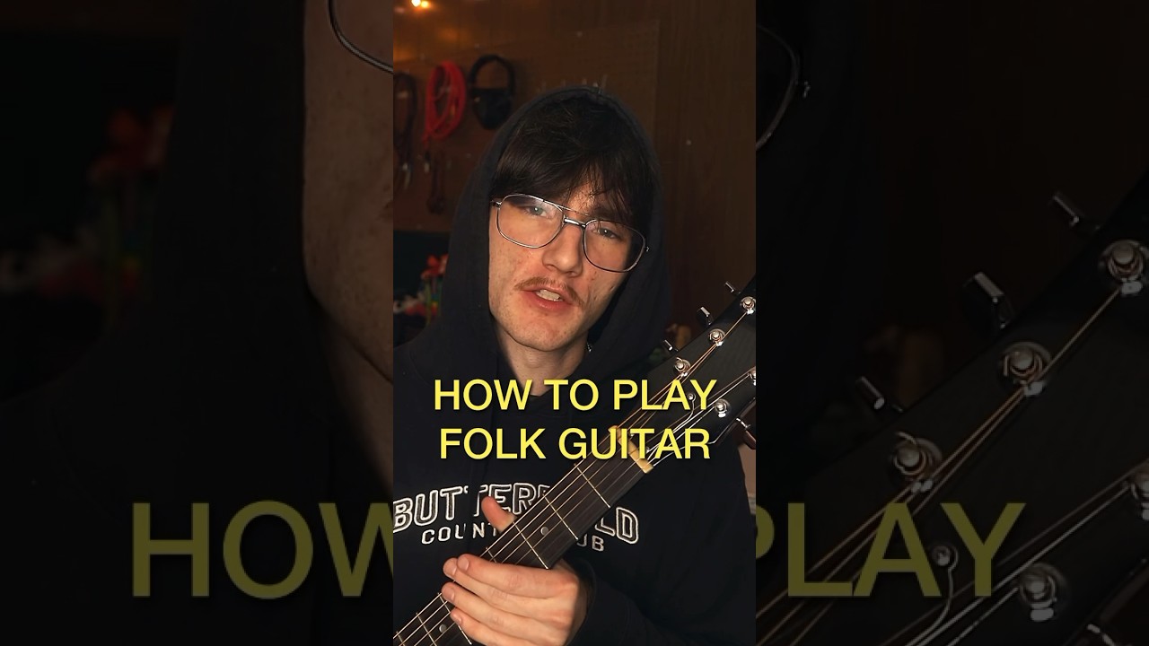 How to play folk guitar #guitar #guitarist #folkguitar #folkmusic #guitartips #guitartutorial
