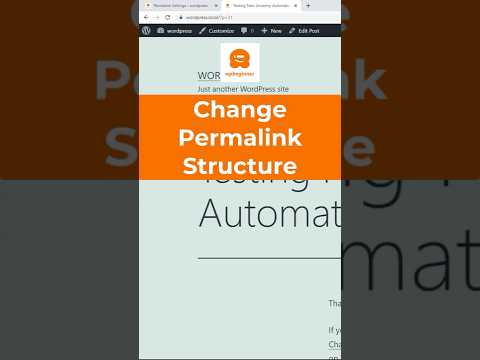 How to Quickly Change Permalink Structure in WordPress