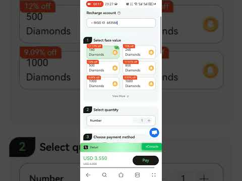 How to recharge BIGO LIVE? TOP UP diamonds using Bitcoin, Crypto,and USDT on BuffGet.com #bigolive