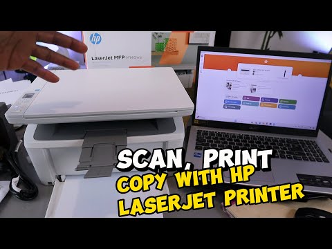 How to Scan, Print, and Copy Documents with HP Laserjet All-In-One Printer Review