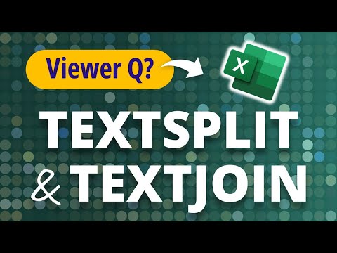 How to Split Text and Join Text in Excel 🔥 [EXCEL TIPS]