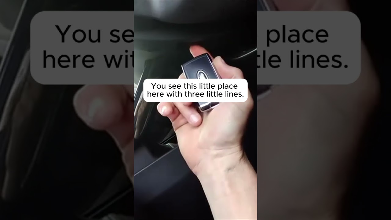 How To Start A 2019 Range Rover Evoque Using The Emergency Start Function