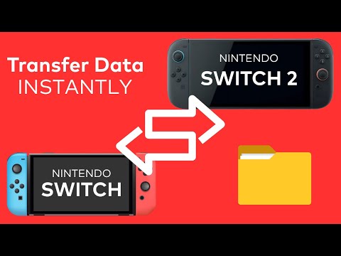 How to Transfer Data from Nintendo Switch Data to Switch 2 Instantly!