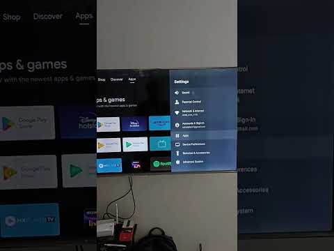 How to uninstall app in VU Android Smart TV #youtubeshorts #android #tv