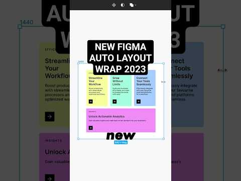 How to use Figma Auto Layout wrap tutorial 2023 #figma #figmatips #figmatutorial #figmadesign #ui