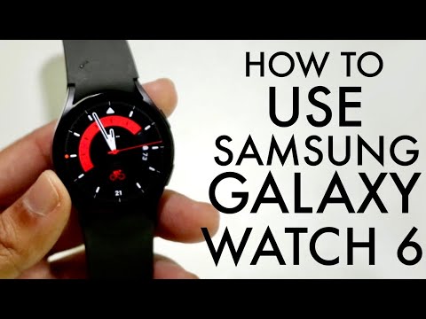 How To Use Your Samsung Galaxy Watch 6! (Complete Beginners Guide)