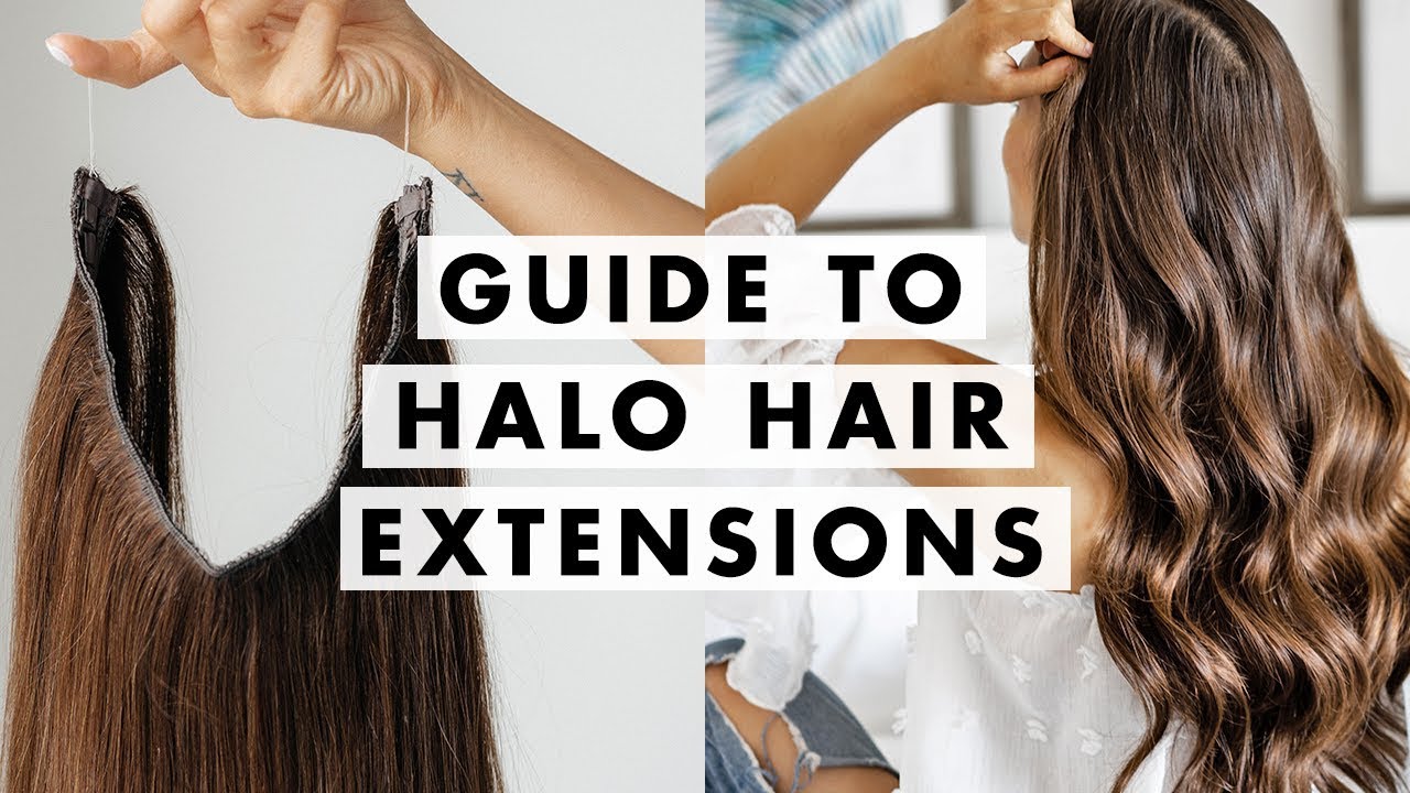 How to Wear Halo® Hair Extensions | Luxy Hair