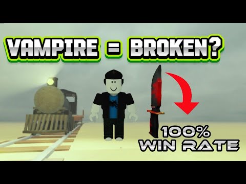 How to win EVERY GAME of Dead Rails With VAMPIRE Class!! (OP TECHS)