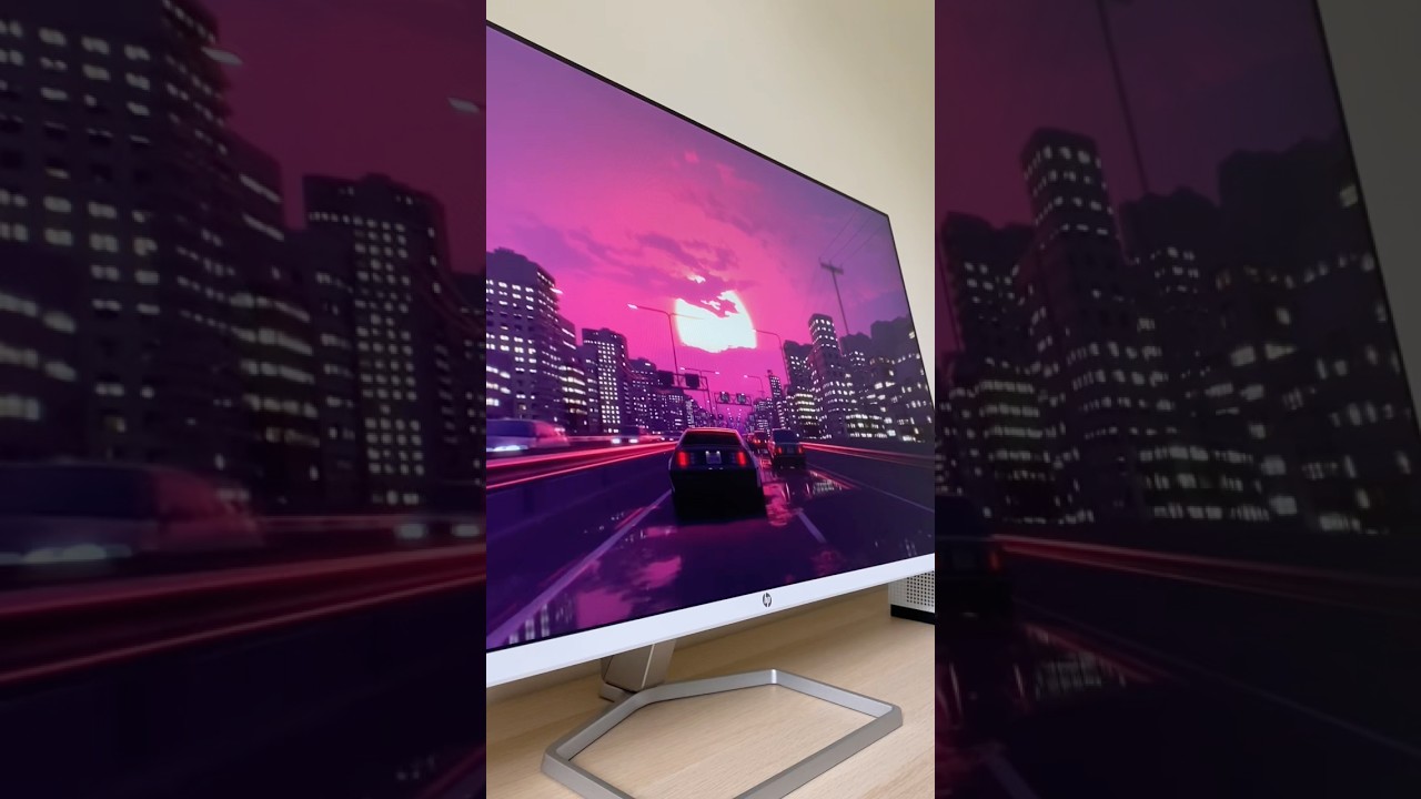 HP M27fwa monitor unboxing 🫶