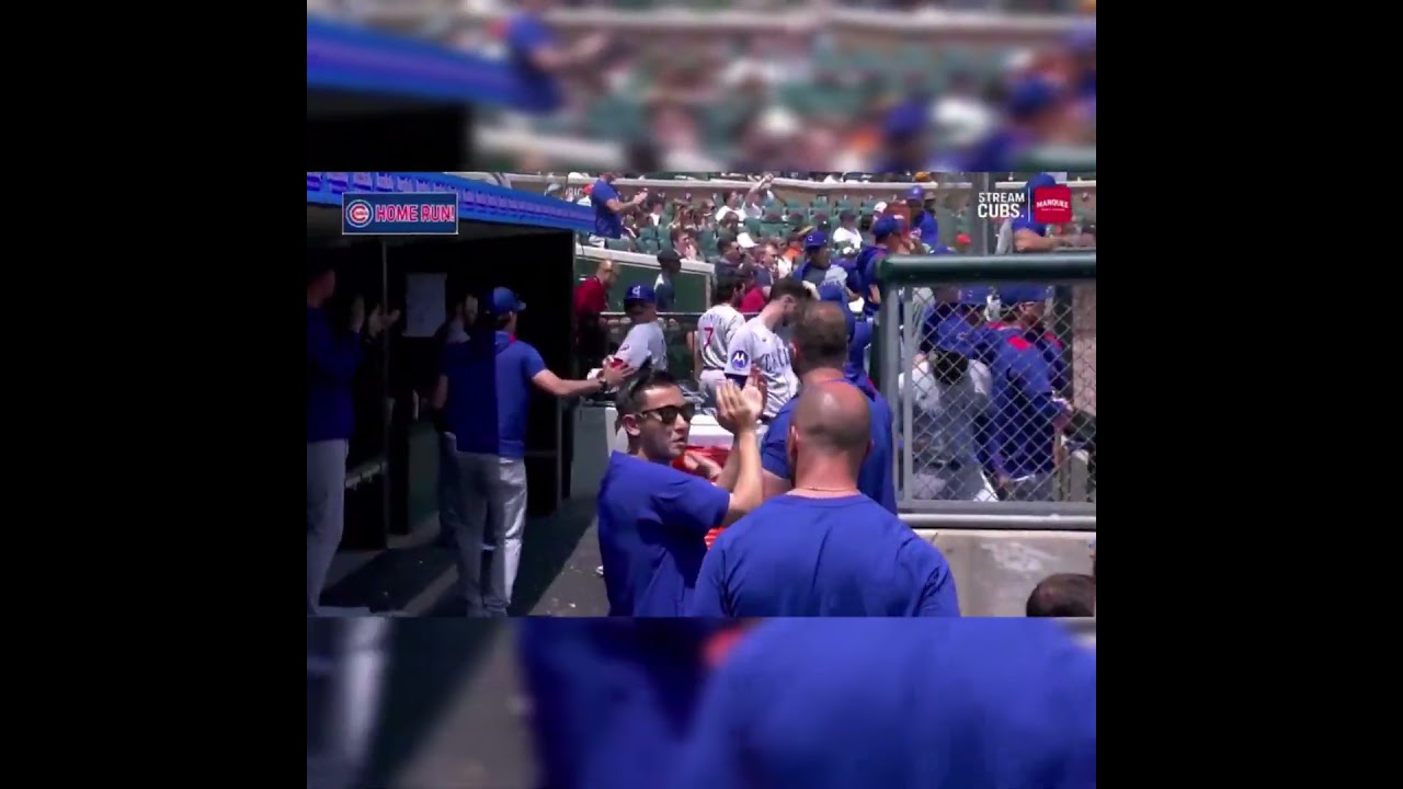 HR Michael Busch Chicago Cubs 10 #mlb #mlblb #baseball #homerunchallenge #sports #beisbol