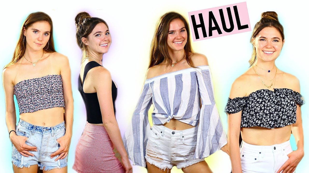HUGE CLOTHING HAUL + Try On - Nina and Randa