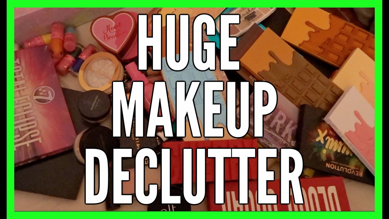 HUGE MAKEUP DECLUTTER 🚫 | makeupwithalixkate