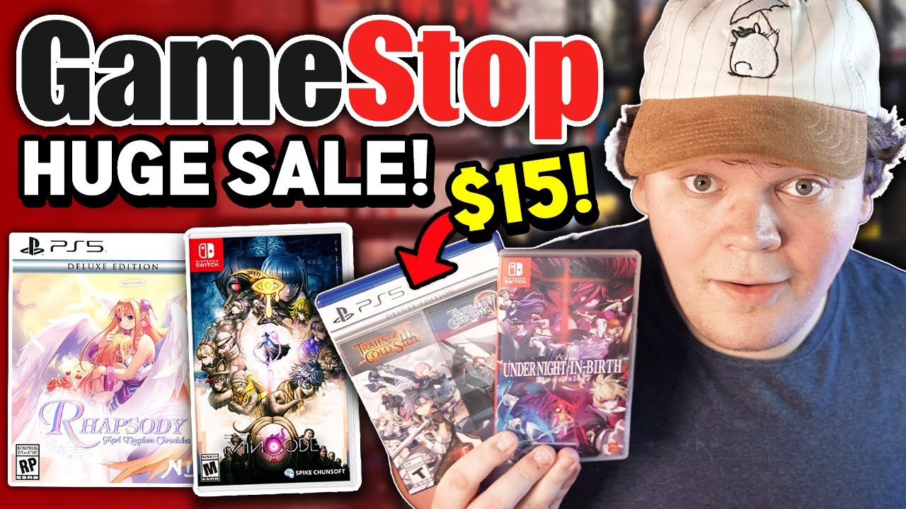 HUGE SALE on Nintendo Switch & PlayStation 5 Games!! $15 For NICHE RPGs | GameStop Clearance Deals
