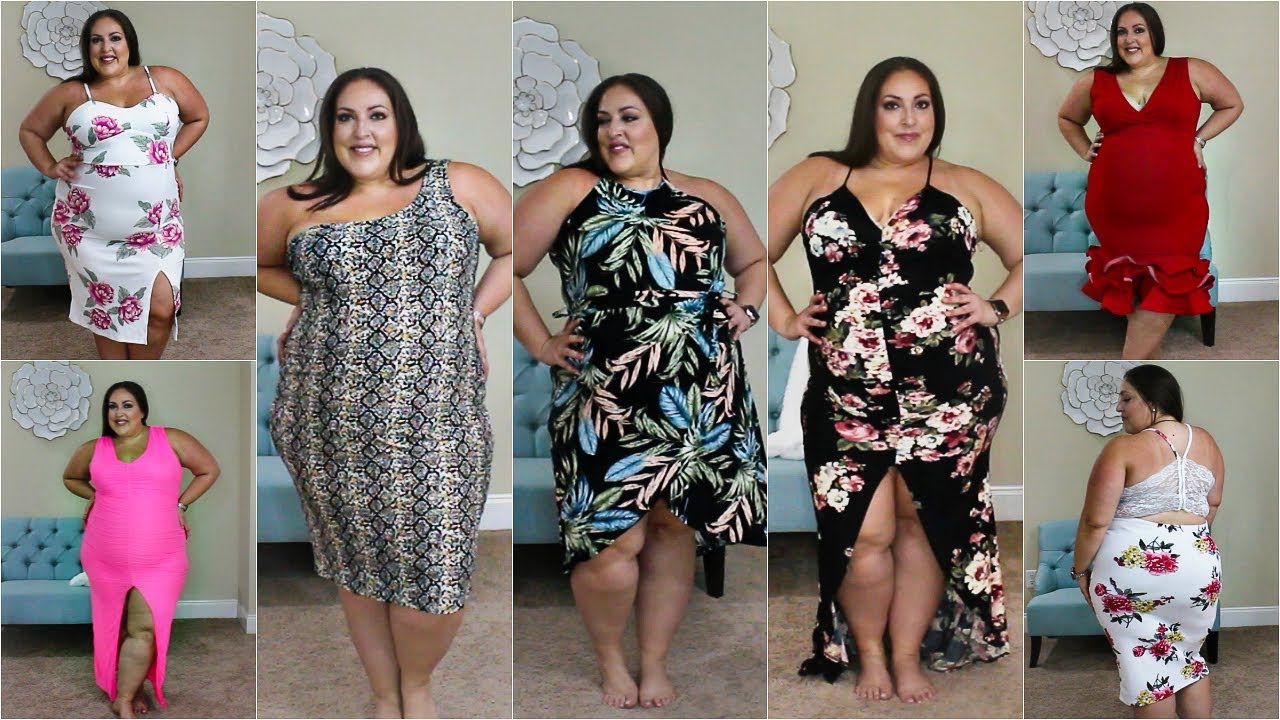 HUGE SUMMER DRESS TRY-ON HAUL | FASHION NOVA CURVE TRY-ON HAUL