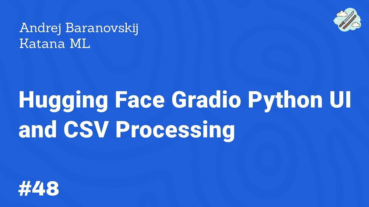 Hugging Face Gradio Python UI and CSV Processing